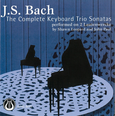 J.S. Bach: The Keyboard Trio Sonatas - performed on 2 Lautenwercke <font color="bf0606"><i>DOWNLOAD ONLY</i></font> LEMS-8045