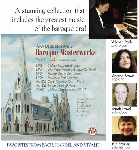 Baroque Masterworks - Ama Deus Baroque Ensemble <font color="bf0606"><i>DOWNLOAD ONLY</i></font> LEMS-8058
