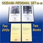 JVC Oceania Music and Dance Regional Set -- 2 DVDs and 1 CD-ROM with 9 printable, searchable and copy-permission books