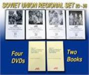 JVC Soviet Union Music and Dance Regional Set -- 4 DVDs and 1 CD-ROM with 9 printable, searchable and copy-permission books